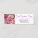 Search for dahlia flower business cards Blossom