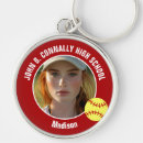 Search for softball player keychains Sports