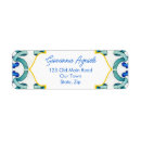 Search for moroccan return address labels Elegant