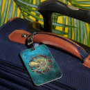 Recherche de vapeur bagages étiquettes Bleu