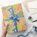 Search for alphabet wrapping paper Birthday