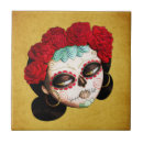 Recherche de squelette mexicain carreaux Crâne de sucre