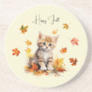 Search for tabby cat coasters Autumn