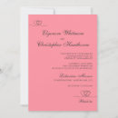Search for blush and coral wedding invitations Script