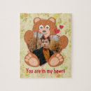 Search for teddy bear puzzles Vintage