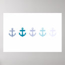 Recherche de ancre marine posters Bleu