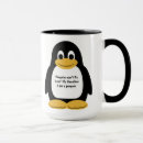 Search for penguin illustration mugs Bird