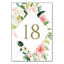 Search for peach flower wedding table cards Floral