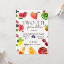 Search for twotti frutti birthday invitations Watercolor