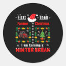 Recherche de fermier autocollants Joyeux noël