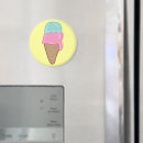 Recherche de cône de glace magnets Crème glacée
