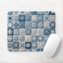 Recherche de flocon neige tapis souris Bleu