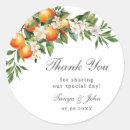 Search for orchard wedding stickers Newly weds