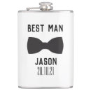 Search for groom flasks Best man