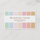 Search for pastel color business cards Elegant