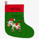Search for cow christmas stockings Funny