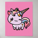 Search for kawaii unicorn posters Pink