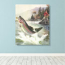 Search for rainbow canvas prints Trout