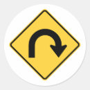 Search for road signs stickers Warning
