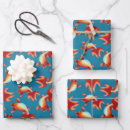 Search for koi wrapping paper Red