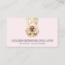 Recherche de golden retriever cartes visite Animal