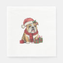 Search for english bulldog napkins Wolf