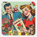 Search for retro couple stickers Husband