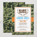 Search for camo bridal shower invitations Orange