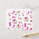 Search for flamingo flower postcards For kids