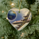 Search for vintage airplane ornaments Pilot