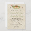 Search for vintage bird wedding invitations French