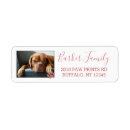 Search for family pet return address labels Create your own