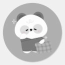 Search for sleeping panda stickers Tired