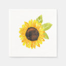 Search for sunflower napkins Yellow