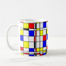 Recherche de mondriaan tasses Rouge