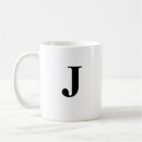 Search for initial j mugs Typography