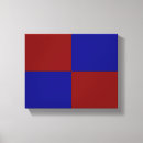 Search for patterned canvas prints Red