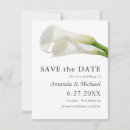 Search for calla lily save the dates Watercolor
