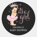 Search for diamond baby shower stickers Princess