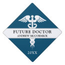 Search for medical doctor graduation cap toppers Med school