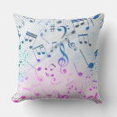 Recherche de notes musicales coussins Vintage