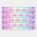Search for unicorn face wrapping paper Glitter