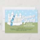 Recherche de bounce house anniversaire invitations Fête d'anniversaire