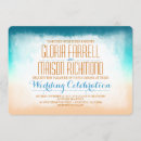 Search for blue ombre wedding invitations Beach