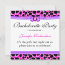 Search for leopard bachelorette party invitations Girly