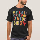 Search for senior class of 2024 tshirts Back