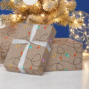 Search for christmas kraft wrapping paper Vintage