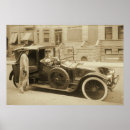 Recherche de véhicule à roues art Vintage