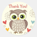 Search for owl birthday stickers Girly