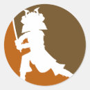 Recherche de guerrier japonais autocollants Asiatique